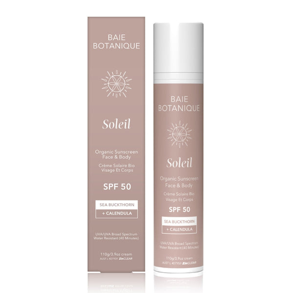 Baie Botanique - biologische minerale gezichts- & lichaamcrème SPF 50