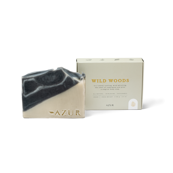 Azur Wild Woods | Natuurlijke Zeep Bar | Handgemaakt