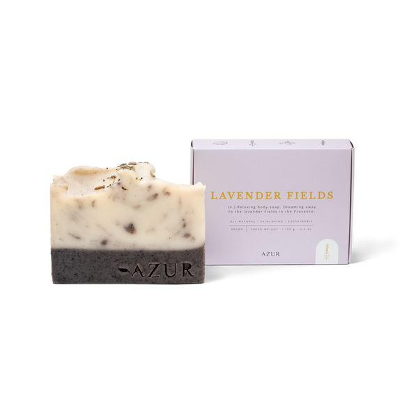 Azur Lavender Fields | Natuurlijke Zeep Bar | Handgemaakt