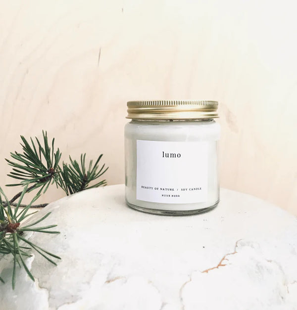 Bougie Lumo : parfum de la nature
