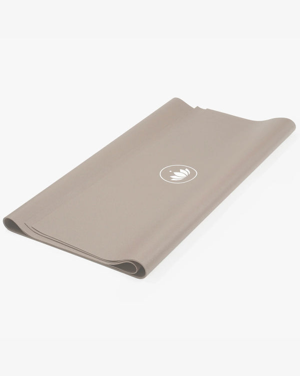 Lotuscraft| Natuurlijke Yogamat reizen - Licht taupe