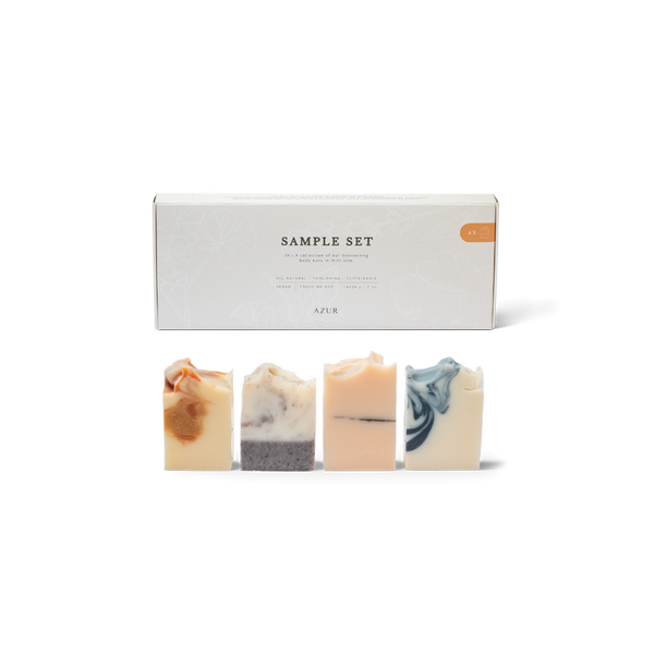 Azur Sample Set | Probeerset Natuurlijke Body Bars