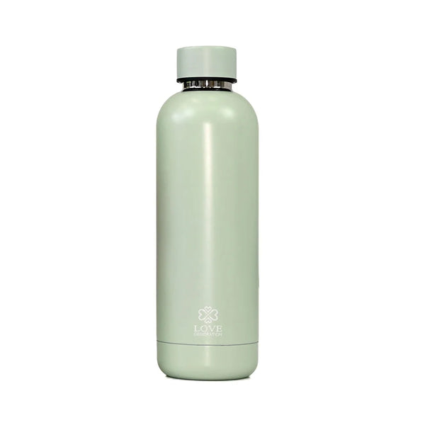Love Generation| Waterfles drinkfles 500ml- Groen
